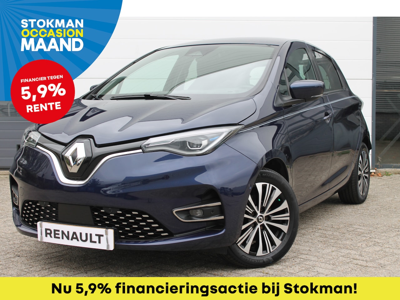 Renault Zoe - R135 pk Serie Limitee Riviera 52 kWh | Automaat | lederen bekleding | stoel en stuurverwar - AutoWereld.nl