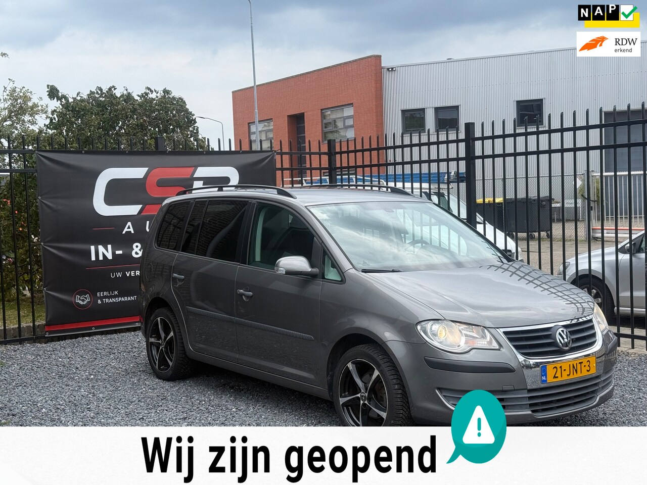 Volkswagen Touran - 1.4 TSI Optive CLIMA!APK2027!KOOPJE! - AutoWereld.nl