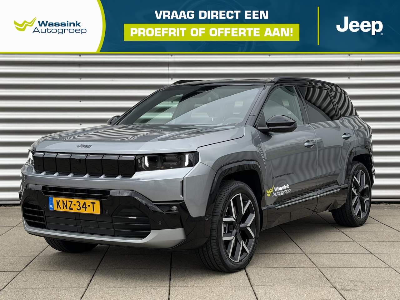 Jeep Compass - 1.6 e-Hybrid Plug-In First Edition | Panoramadak | Focal | Elektrische Kofferklelp - AutoWereld.nl
