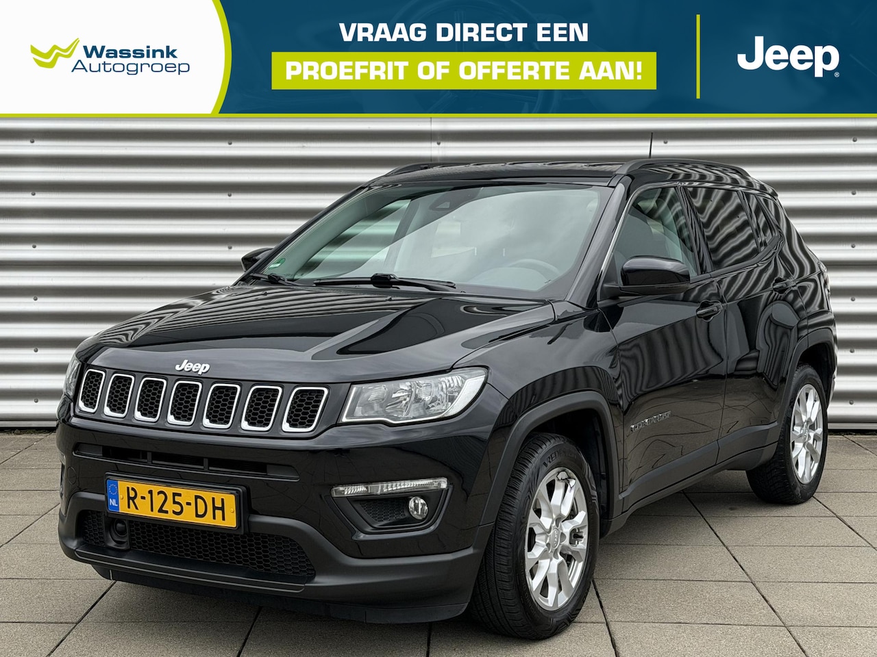Jeep Compass - 1.3T Longitude | Stoel/Stuurverwarming | Achteruitrijcamera | Cruise Control | Half Leder - AutoWereld.nl