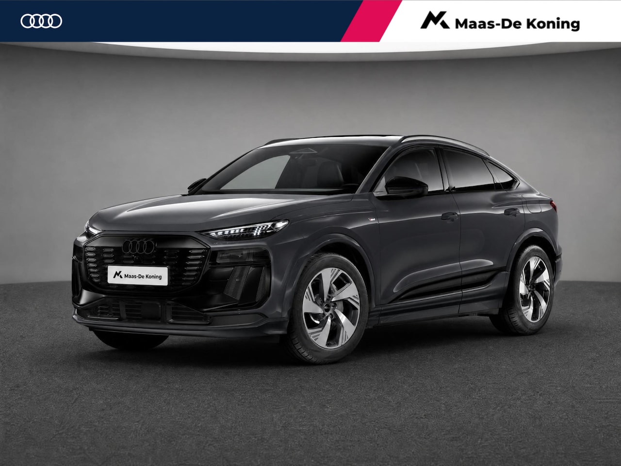 Audi Q6 Sportback e-tron - S edition 83 kWh 252 PK · Glazen panoramadak · Glazen panoramadak · Trekhaak elek. wegklap - AutoWereld.nl