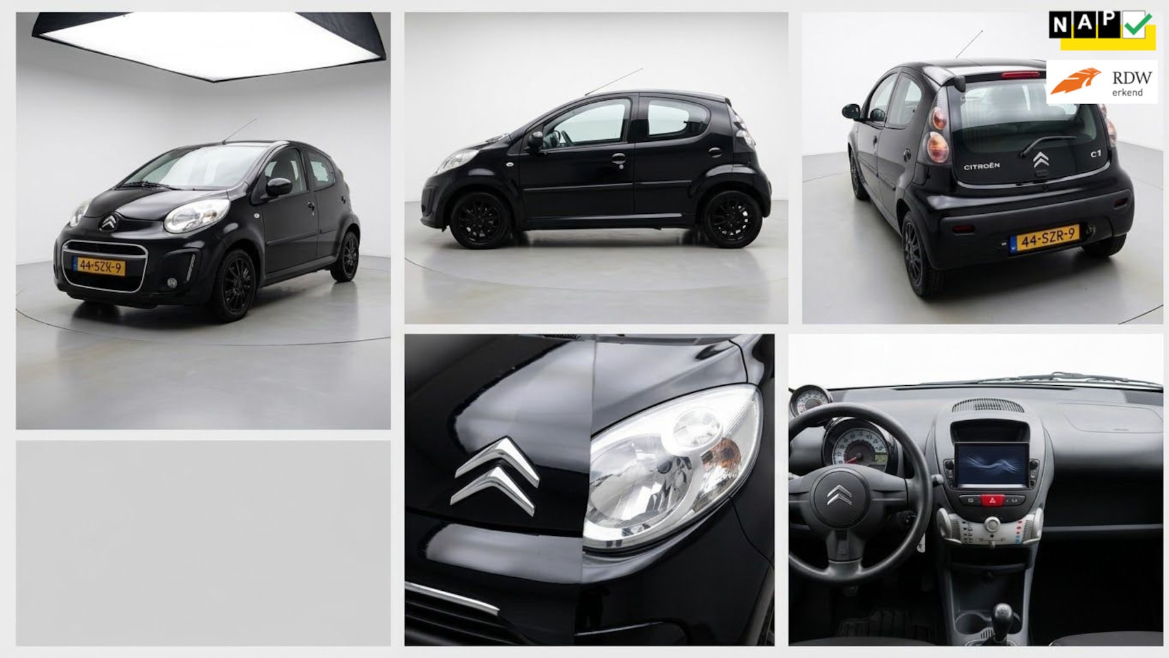 Citroën C1 - 1.0-12V Selection | Airco | Apple carplay | APK - AutoWereld.nl