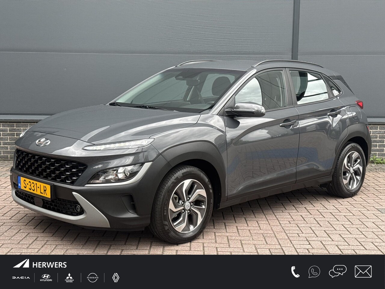 Hyundai Kona - 1.6 GDI HEV Comfort Smart / Eerste Eigenaar / Trekhaak / 1300KG Trekgewicht / Navigatie / - AutoWereld.nl