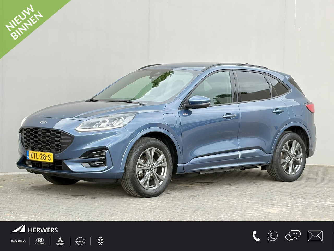 Ford Kuga - 2.5 PHEV ST-Line X / Dealer onderhouden / Trekgewicht 1.500 kg / Navigatie / Stoelverwarmi - AutoWereld.nl