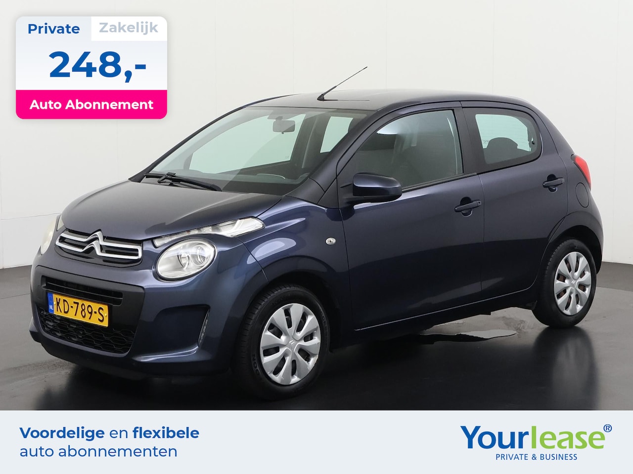 Citroën C1 - 1.0 e-VTi Selection | All-in 248,- Private Lease | Direct uit voorraad - AutoWereld.nl