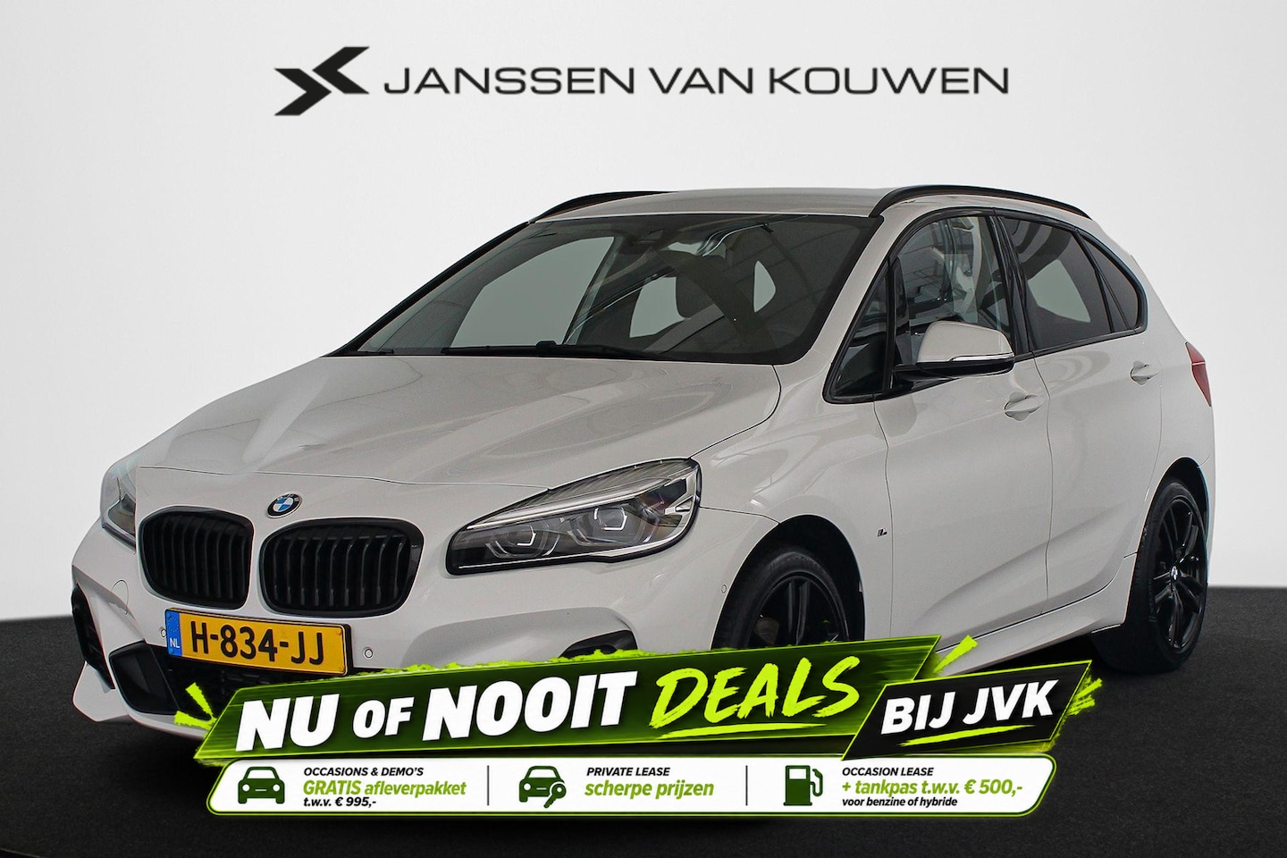 BMW 2-serie Active Tourer - 218i M Sport Head-Up Sportstoelen Stoelverwarming HiFi Camera - AutoWereld.nl