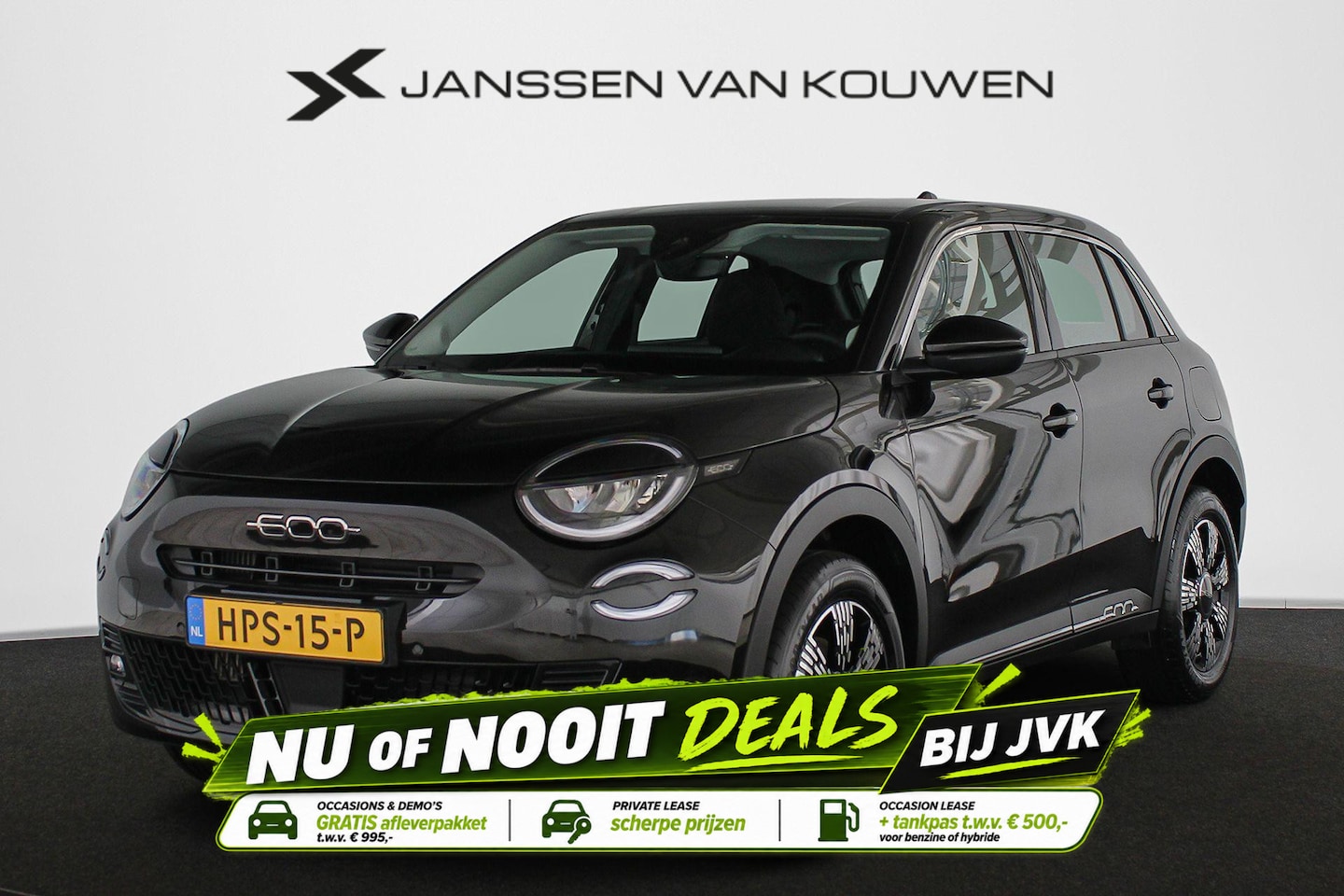 Fiat 600 - 1.2 Hybrid Urban Stoelverwarming Camera Keyless CarPlay - AutoWereld.nl