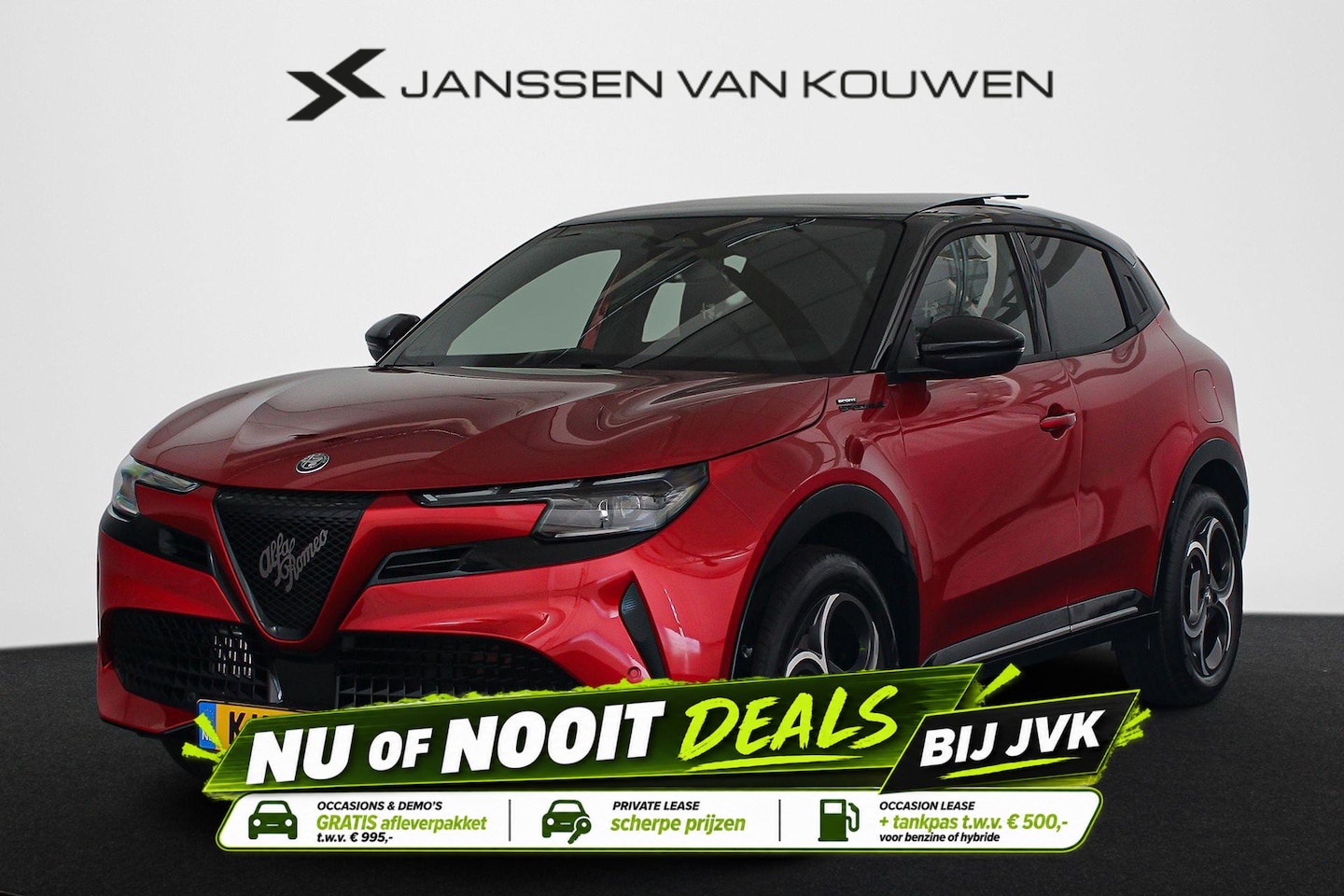 Alfa Romeo Junior - 1.2 Turbo Hybrid Ibrida Sport Speciale Pano Massage Stoelverwarming - AutoWereld.nl