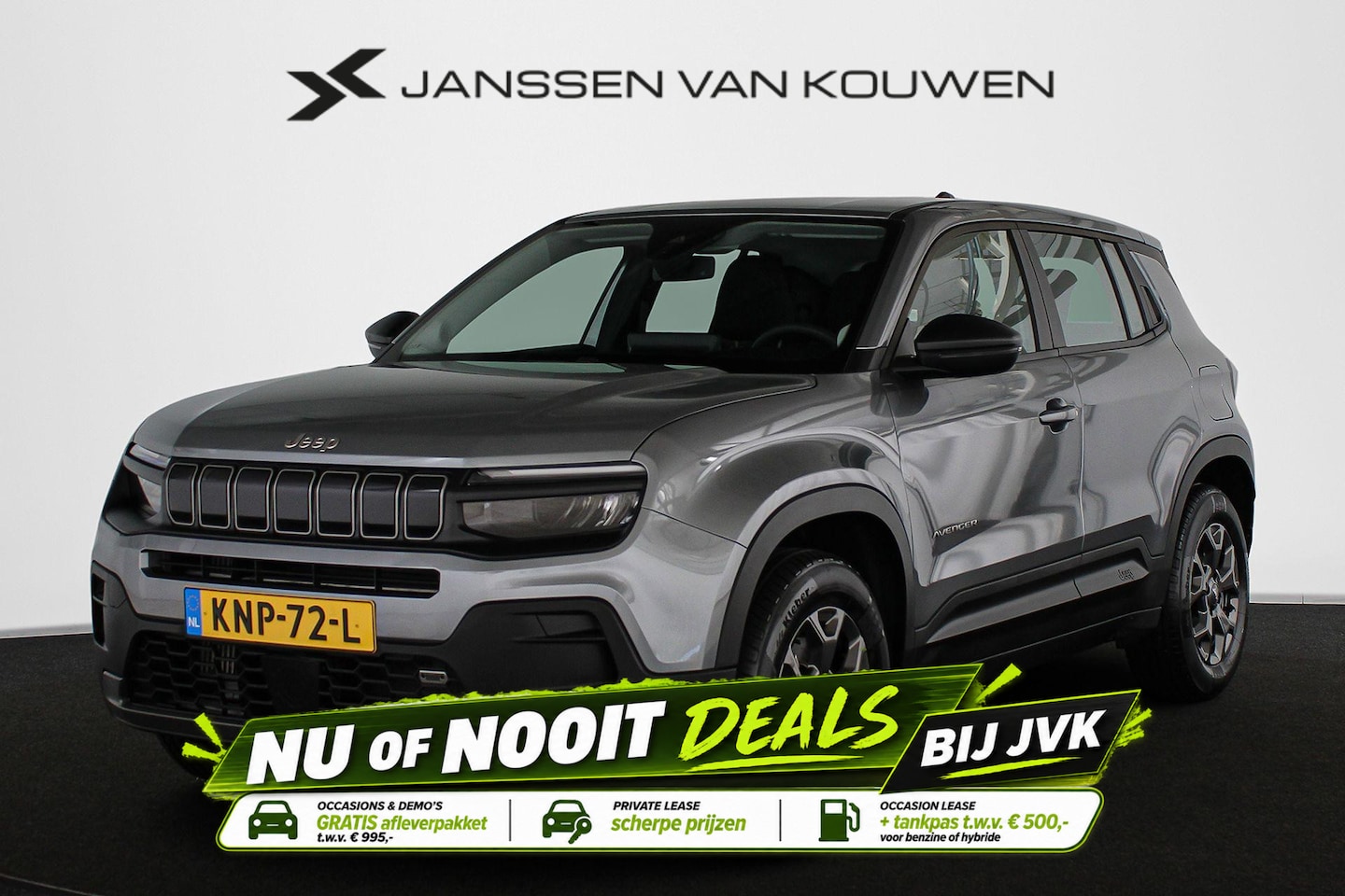 Jeep Avenger - 1.2 e-Hybrid Longitude Apple CarPlay 16" LMW - AutoWereld.nl