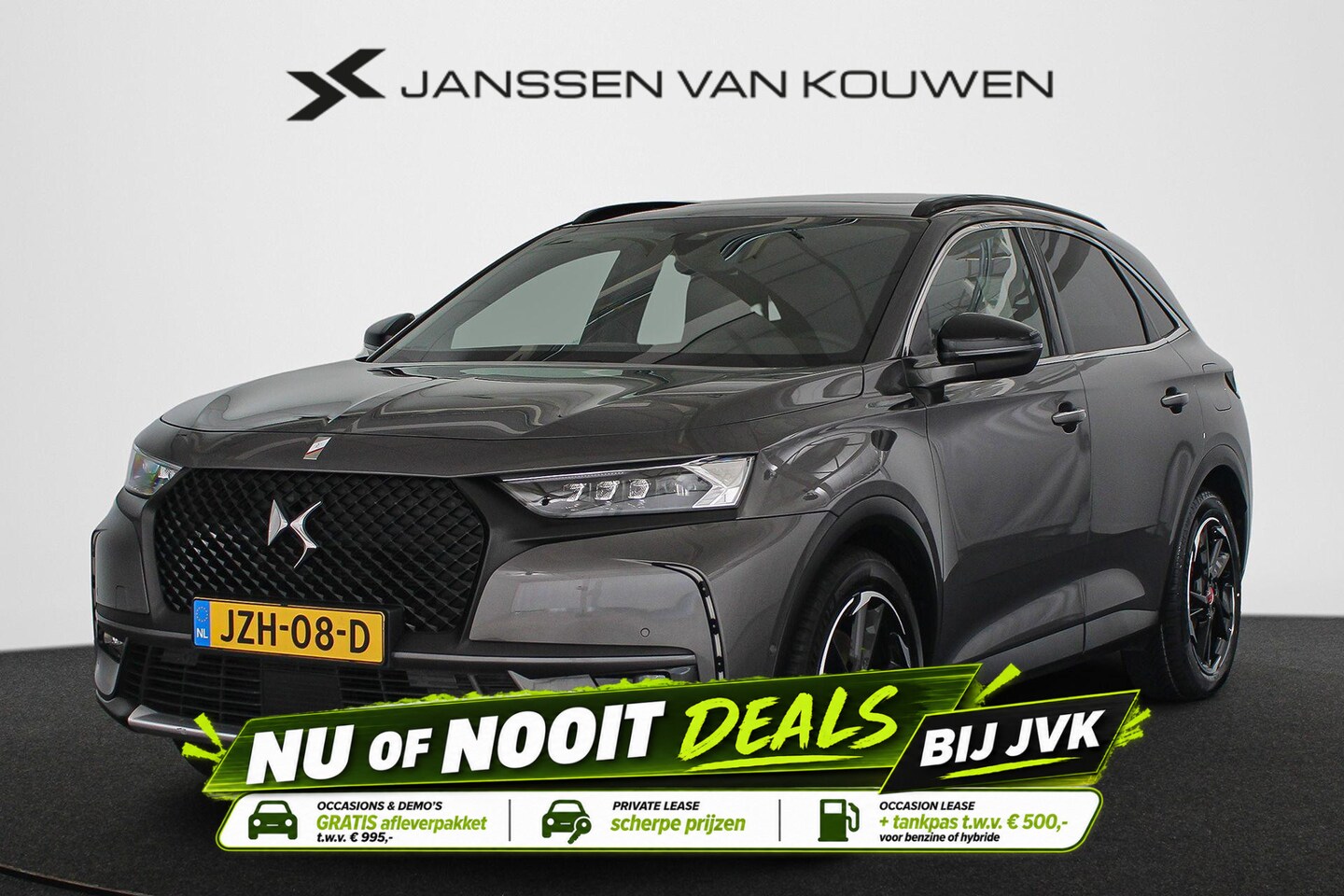 DS 7 Crossback - E-Tense 4x4 Performance Line 300PK Panoramadak FOCAL Stoelverwarming - AutoWereld.nl