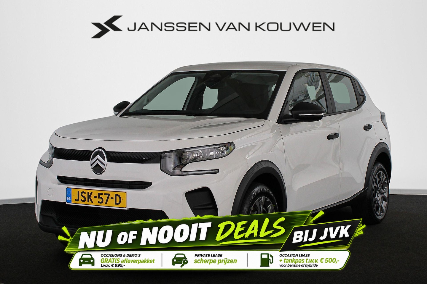 Citroën ë-C3 - You 113pk 44 kWh SOH 100% 3-Fase Airconditioning - AutoWereld.nl