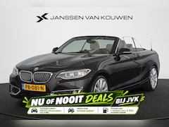 BMW 2-serie Cabrio - 218i High Executive Luxury Line Stoelverwarming HiFi