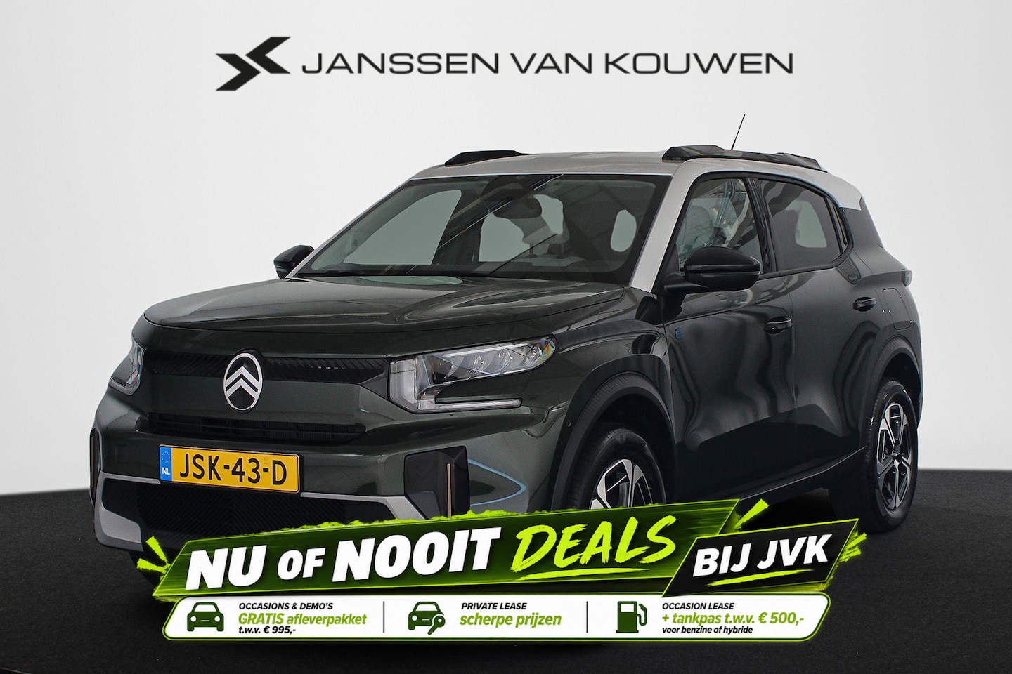 Citroën Ë-C3 Aircross - Max 113pk Comfort Range 44 kWh Camera Apple CarPlay Dodehoek - AutoWereld.nl