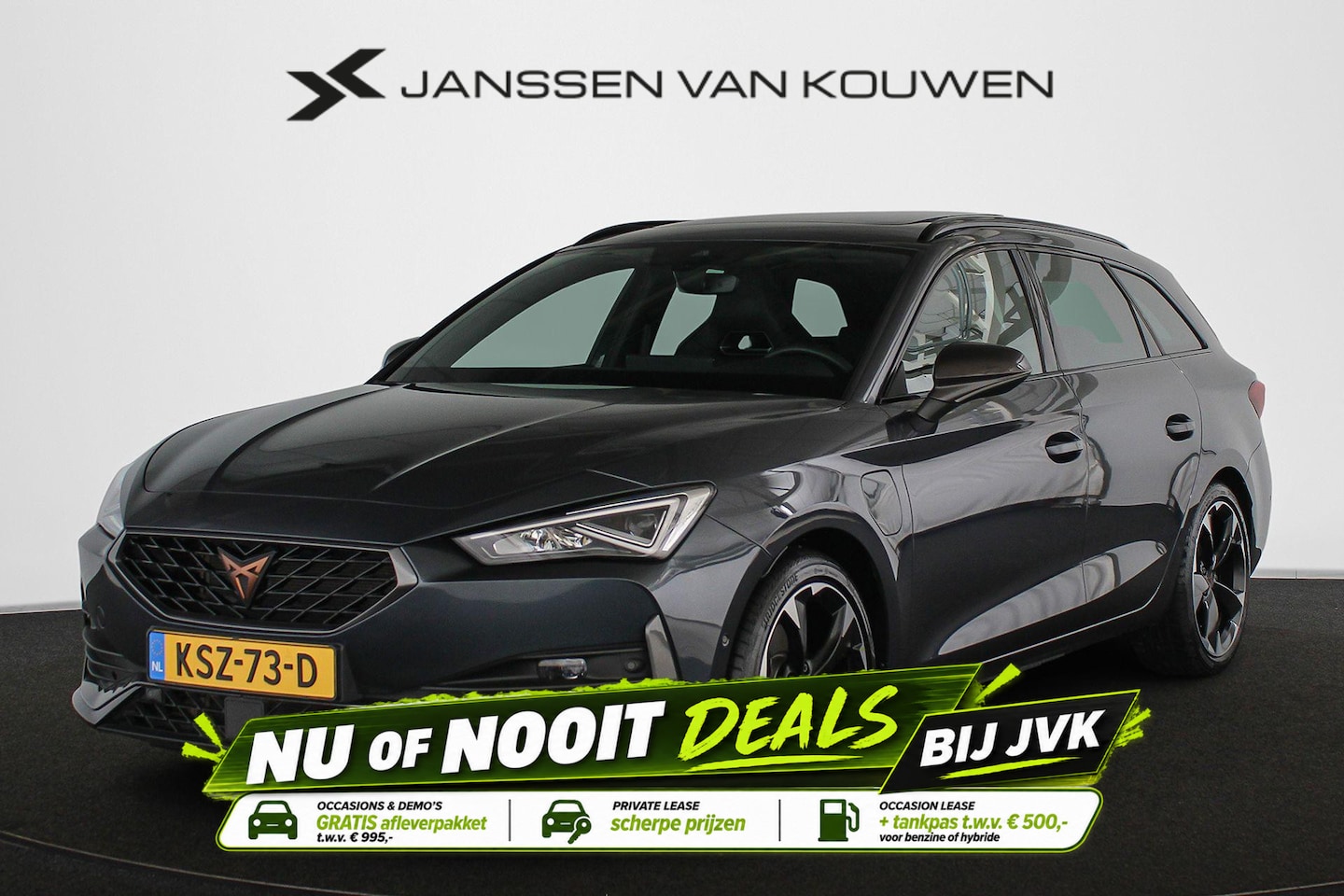 CUPRA Leon Sportstourer - 1.4 e-Hybrid Business Panoramadak Stuur-Stoelverwarming Camera - AutoWereld.nl