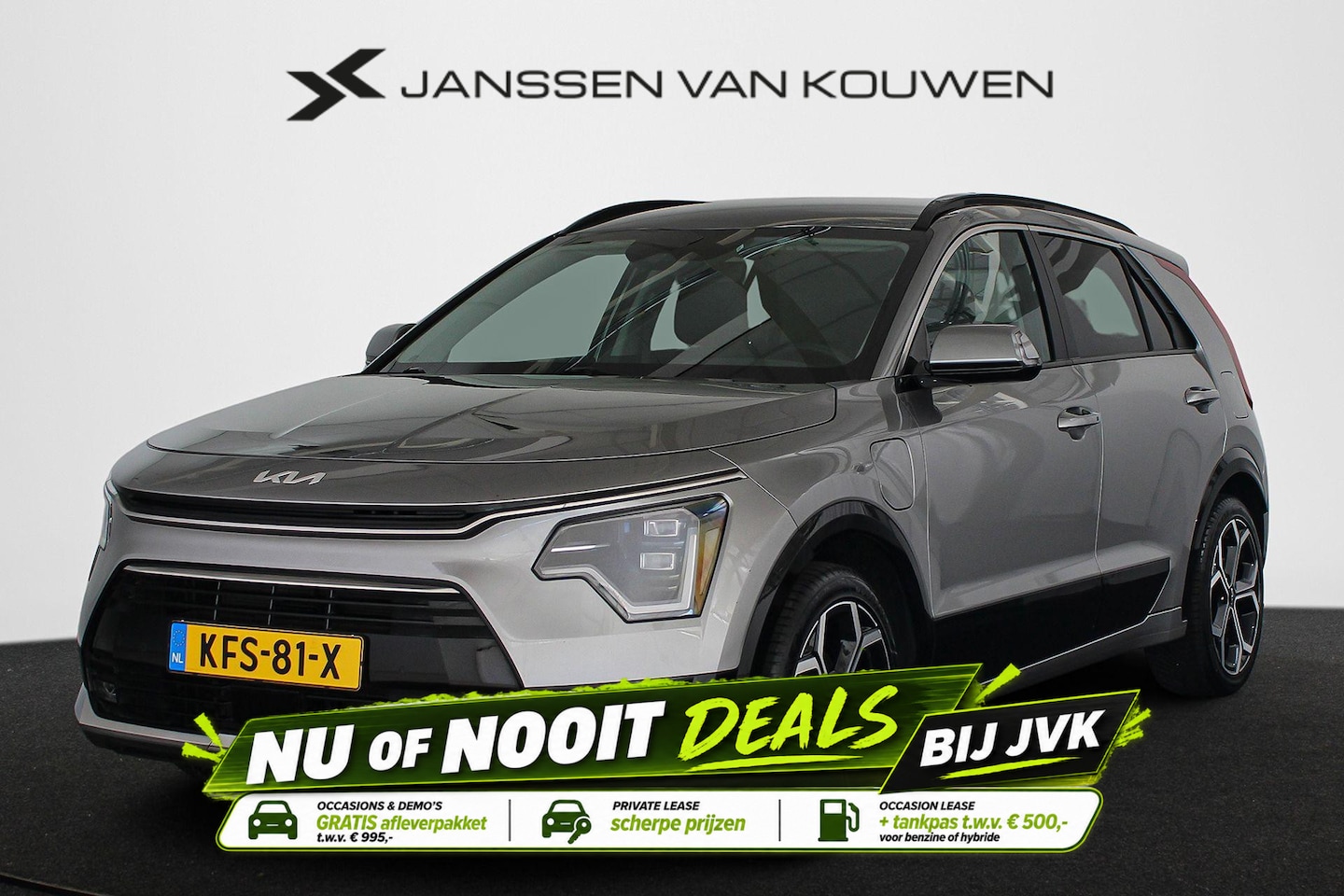 Kia Niro - 1.6 GDi PHEV DynamicPlusLine Elektrische Stoelen Stoelverwarming Camera - AutoWereld.nl