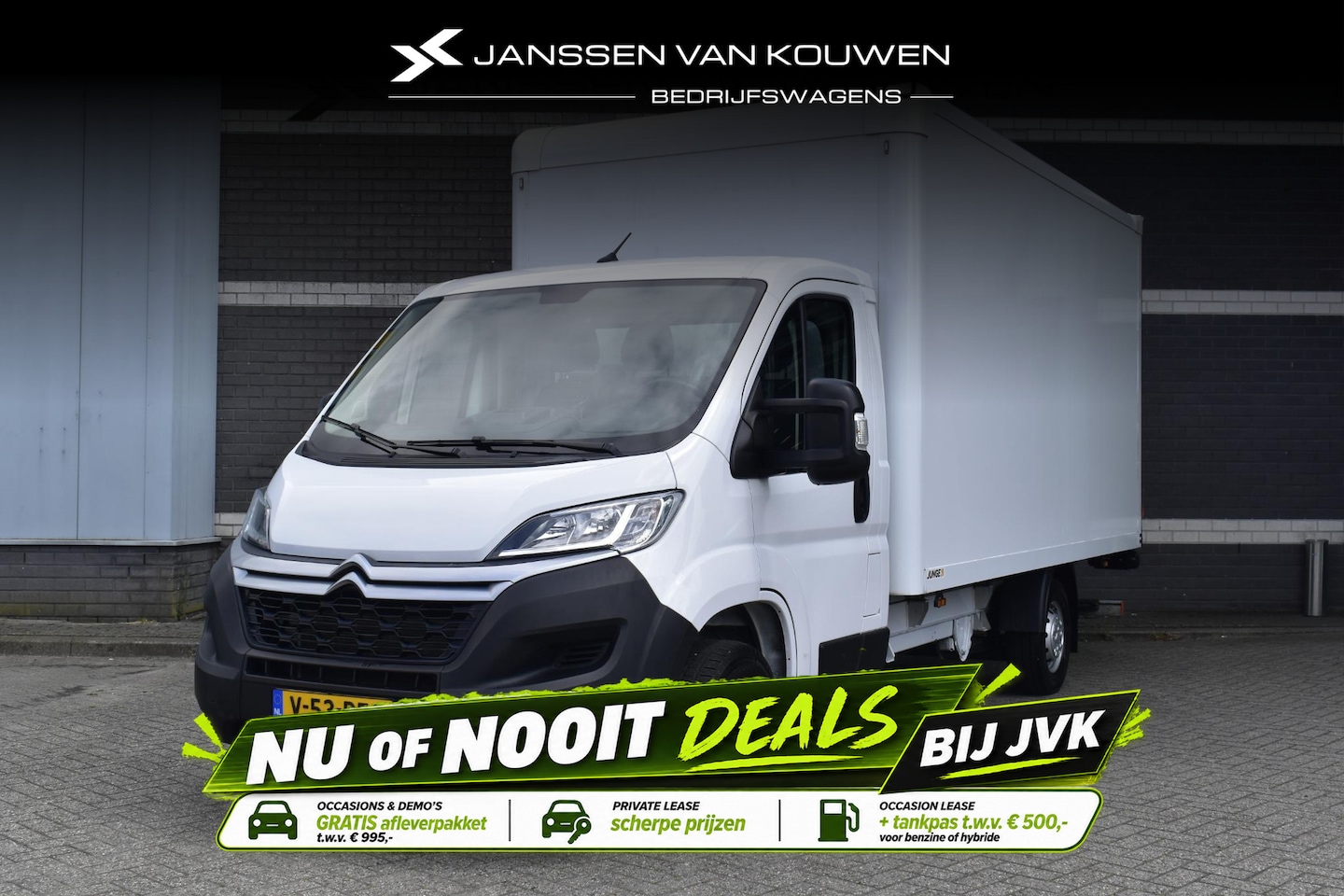 Citroën Jumper - 2.2 BlueHDi 140 S&S L4 3.5t Bakwagen Dhollandia Laadklep - AutoWereld.nl