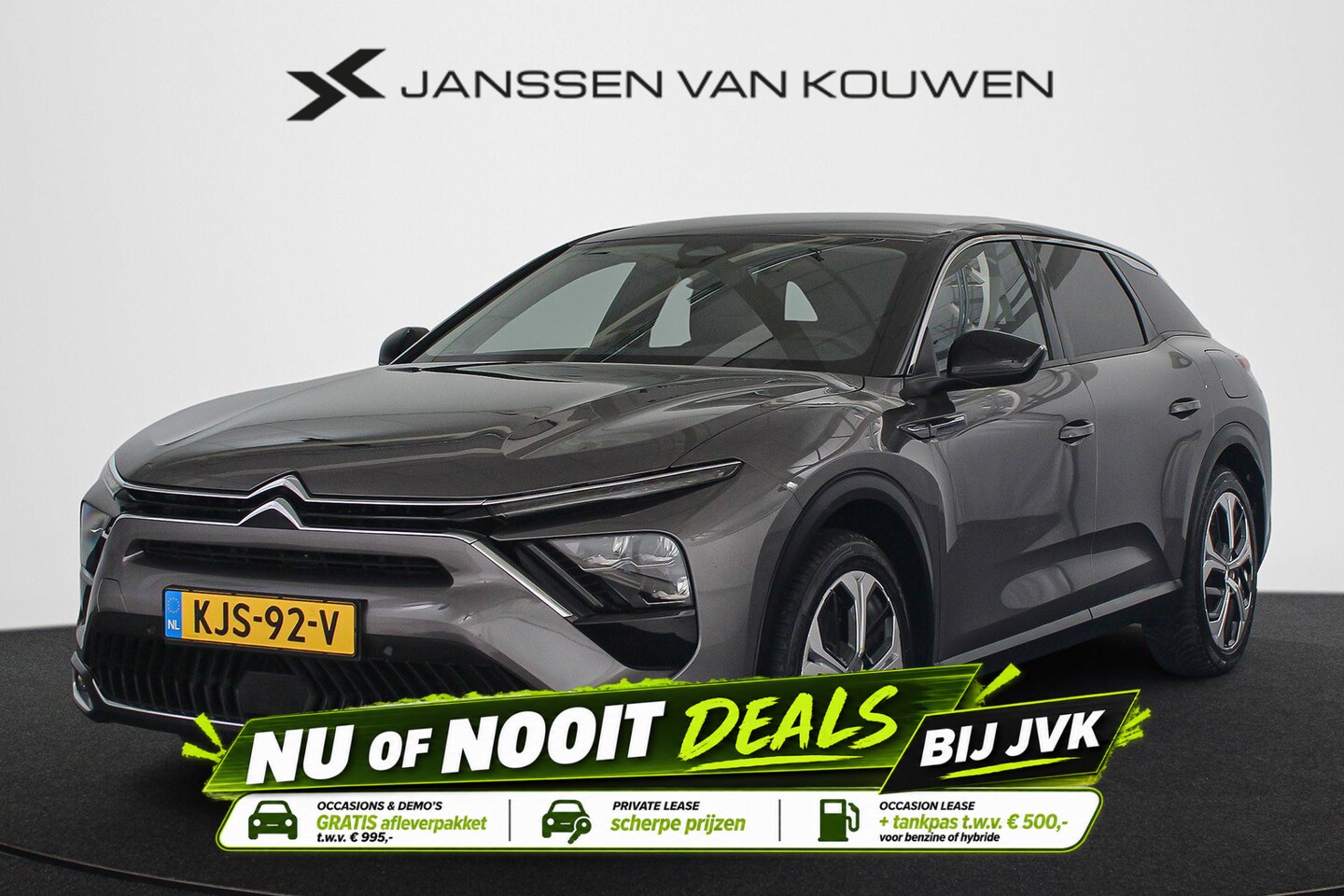 Citroën C5 X - 1.6 Plug-in Hybrid 225 Feel Stoelverwarming Adaptieve Cruise Control - AutoWereld.nl