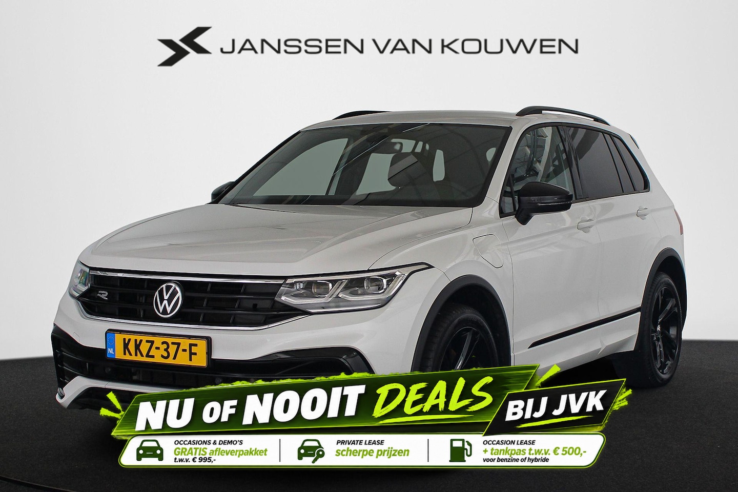 Volkswagen Tiguan - 1.4 TSI eHybrid R-Line Business+ Head-Up Stuur-Stoelrverwarming Adaptief Onderstel - AutoWereld.nl