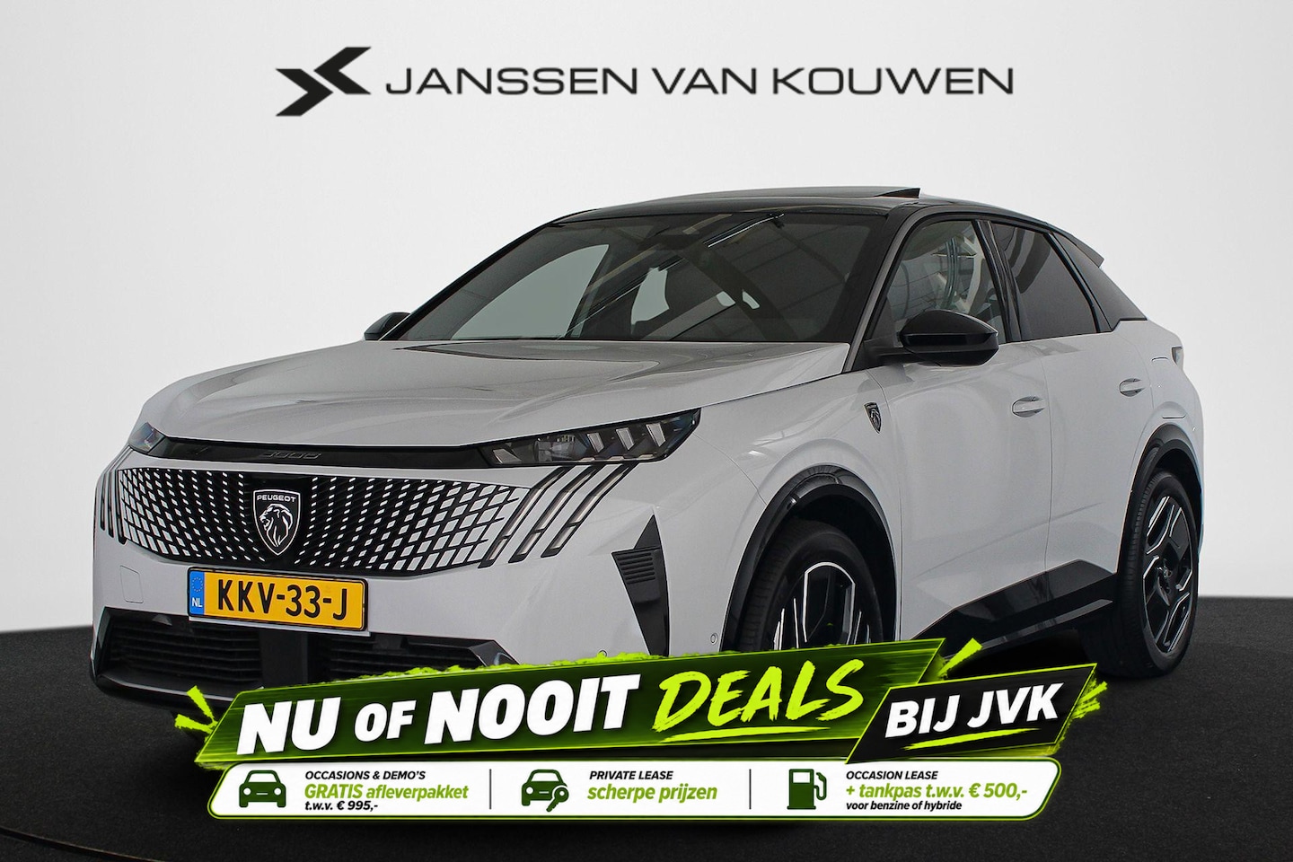 Peugeot e-3008 - GT 73 kWh Panoramadak FOCAL Warmtepomp Stoelventilatie - AutoWereld.nl