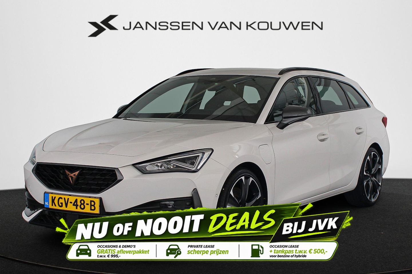 CUPRA Leon Sportstourer - 1.4 e-Hybrid VZ 245 PK Achteruitrijcamera Apple CarPlay Stoel-Stuurverwarming - AutoWereld.nl