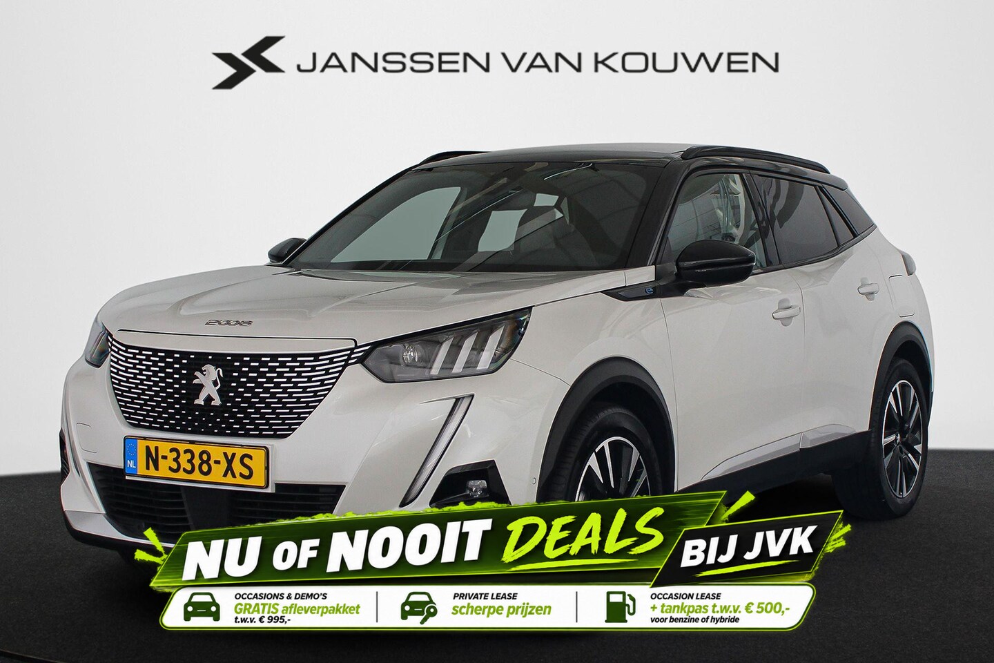 Peugeot e-2008 - EV GT Pack 50 kWh Panoramadak Adaptieve Cruise Stoelverwarming - AutoWereld.nl