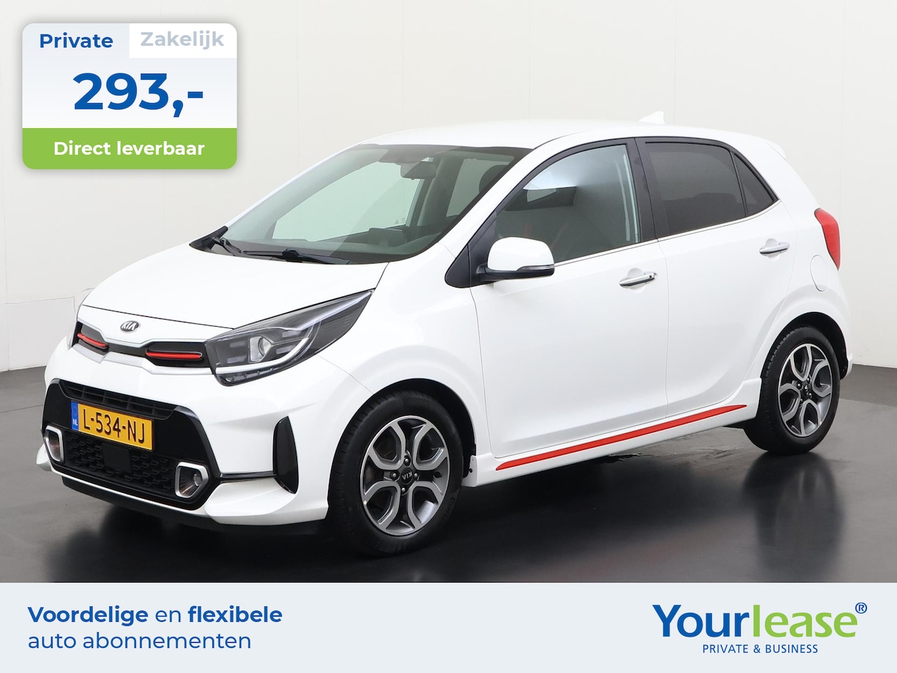 Kia Picanto - 1.0 DPi GT-Line | All-in 293,- Private Lease | Direct uit voorraad - AutoWereld.nl