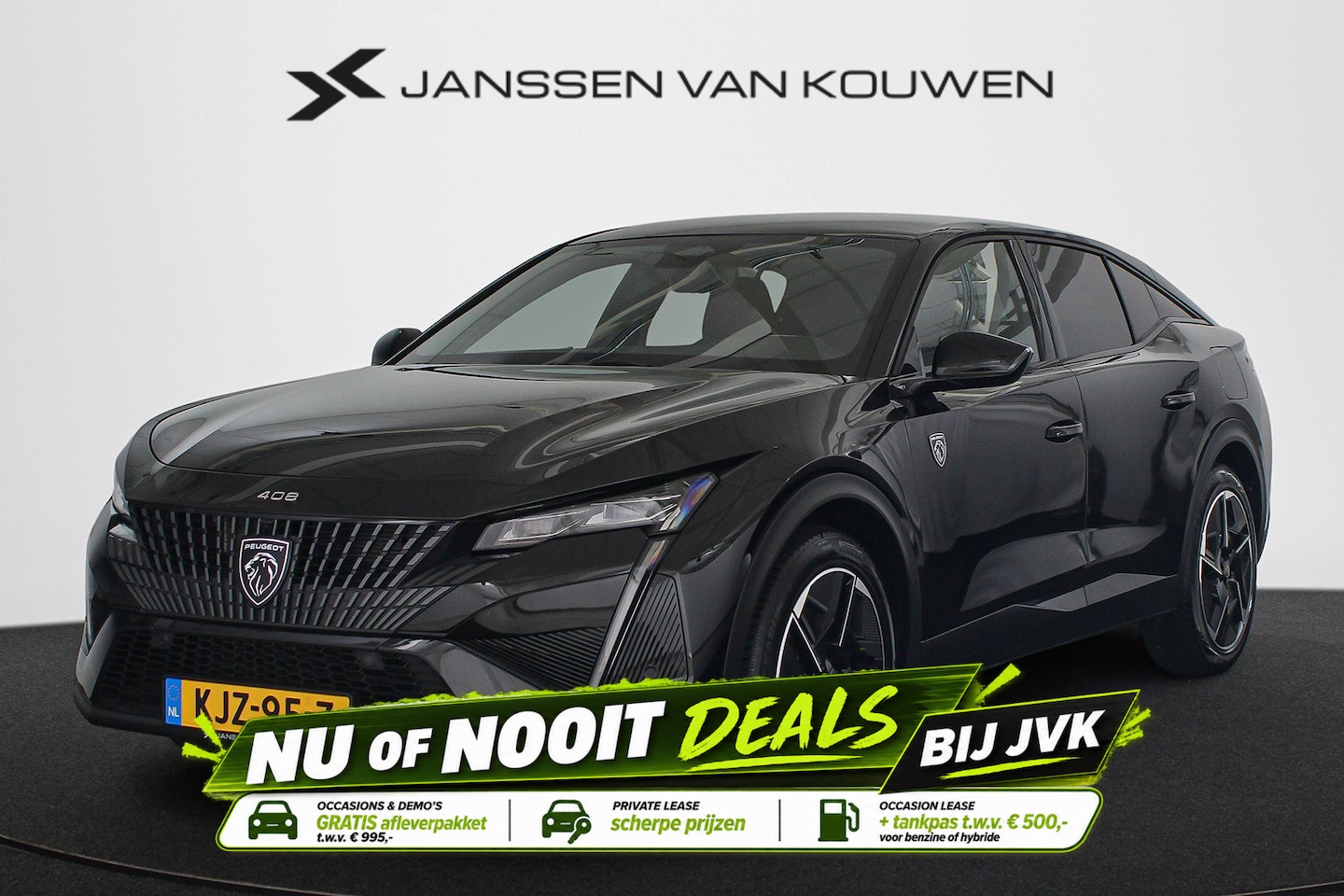 Peugeot 408 - 1.6 HYbrid 225 EAT8 GT FOCAL Alcantara Massage 360 Camera - AutoWereld.nl