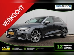 Audi A3 Sportback - 40 TFSI e 204PK Sportstoelen 19 inch LMV Navigatie Carplay Android Full LED Stoelverwarmin