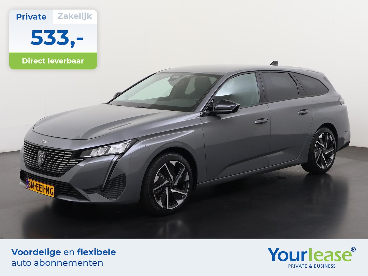 Peugeot 308 SW - 1.2 Hybrid 136 e-DCS6 Allure | All-in 533,- Private Lease | Direct uit voorraad - AutoWereld.nl