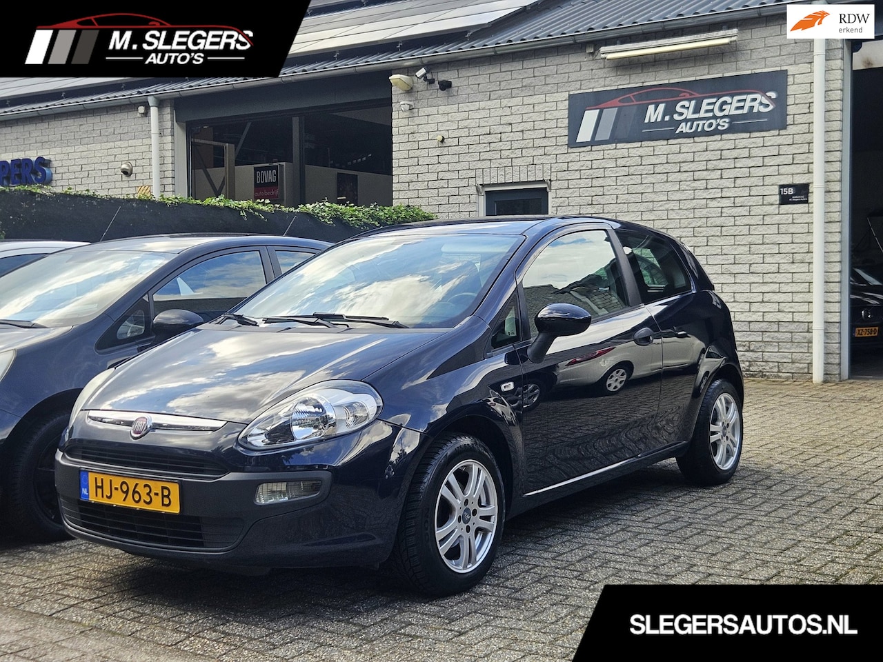 Fiat Punto Evo - 1.2 Active Sport*Airco*Lm velg*Rijklaar - AutoWereld.nl