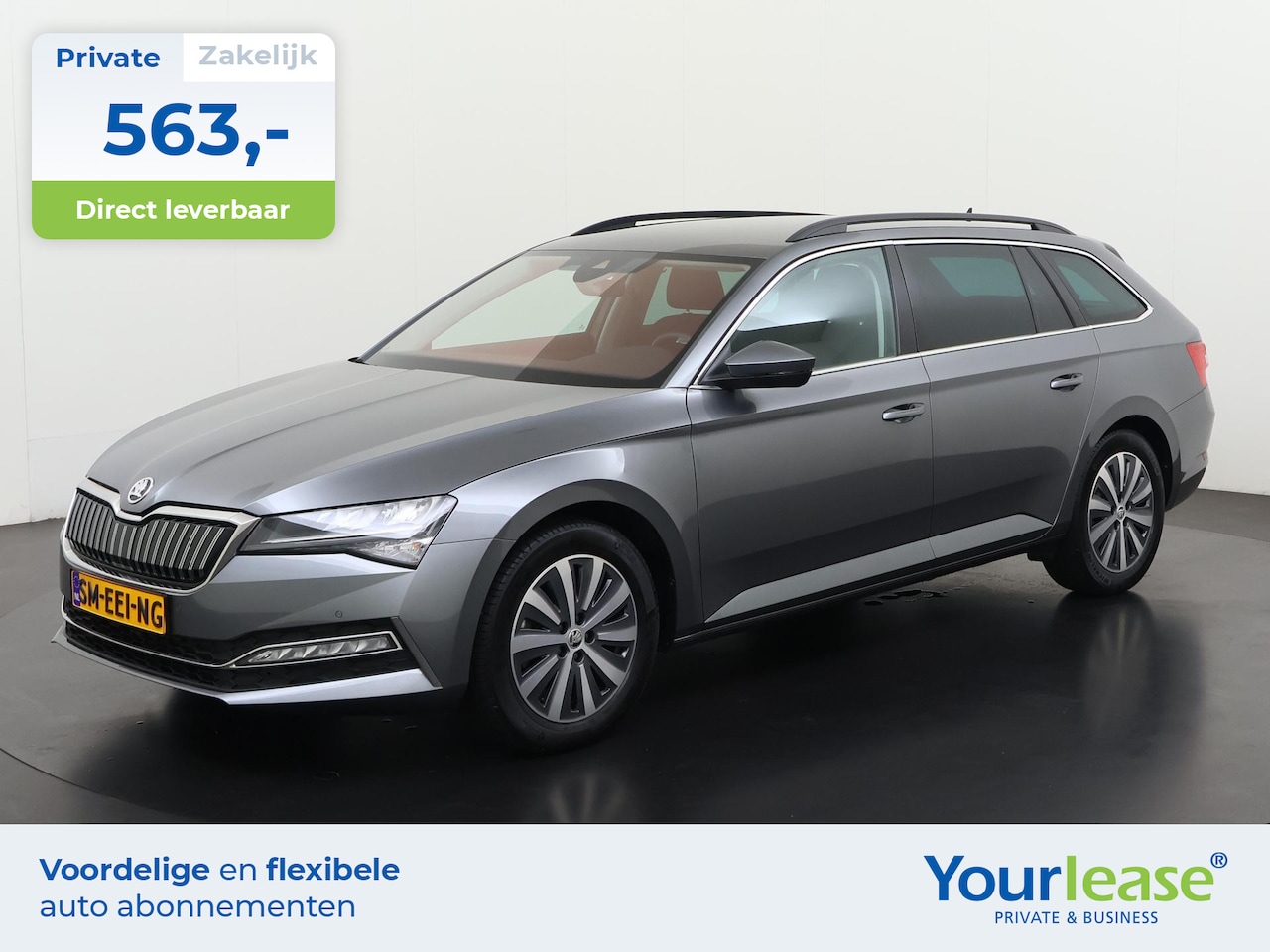 Skoda Superb Combi - 1.4 TSI iV Ambition | All-in 563,- Private Lease | Direct uit voorraad - AutoWereld.nl