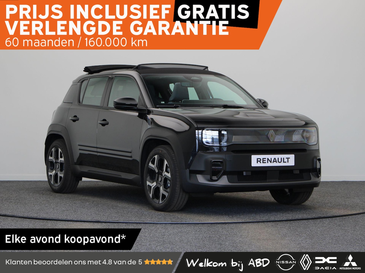 Renault 4 - comfort range techno 52 kWh | Plein sud canvas dak | Stoel- en stuurwielverwarming | - AutoWereld.nl