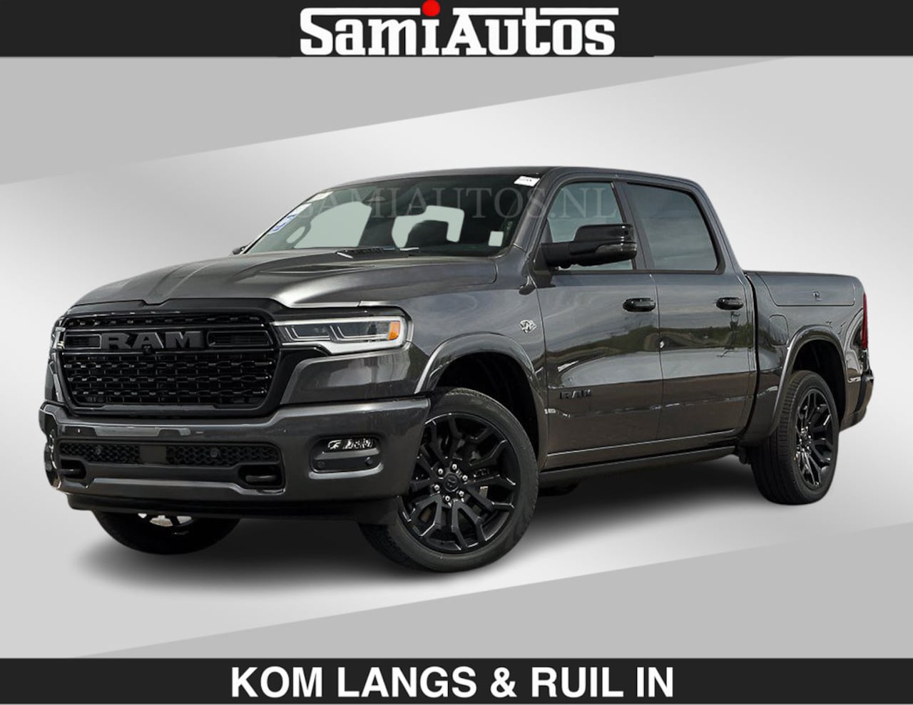 Dodge Ram Pick Up - LIMITED 2027 5.7 V8 HEMI | MAXIMAAL UITGERUST | NIEUWE KLEUR Granite Crystal Pearl met Ebo - AutoWereld.nl