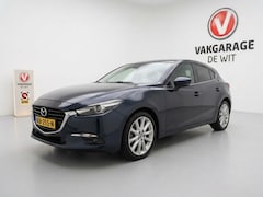 Mazda 3 - 3 2.0 SkyActiv-G 120 GT-M | 18" | Leder | Camera | Trekhaak | Dealer onderhouden