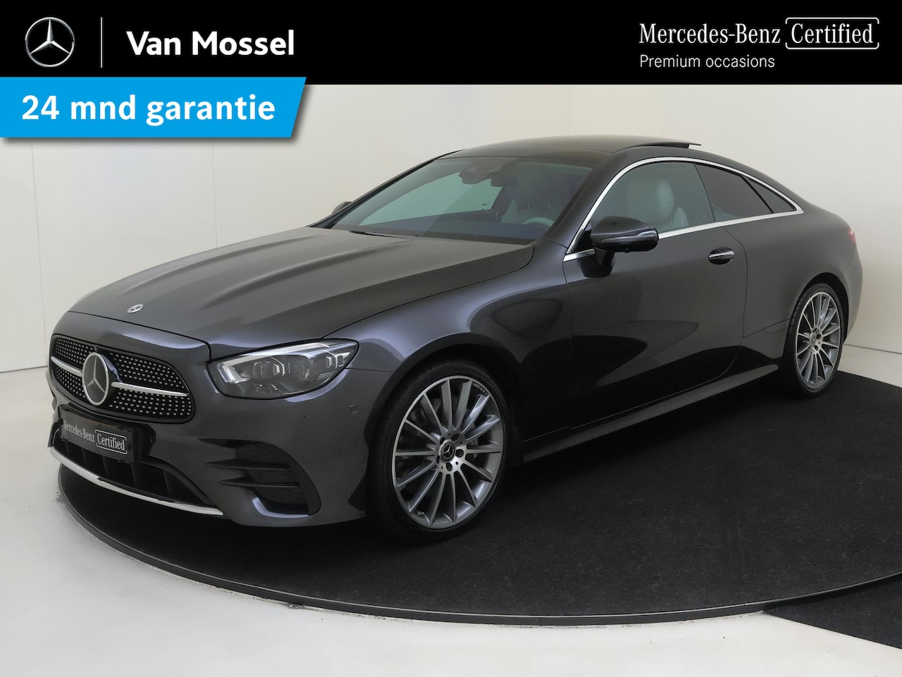 Mercedes-Benz E-klasse Coupé - 450 4MATIC AMG Line / Premium Plus/ AIRMATIC/ 20 inch/ Burmester/ Memory - AutoWereld.nl