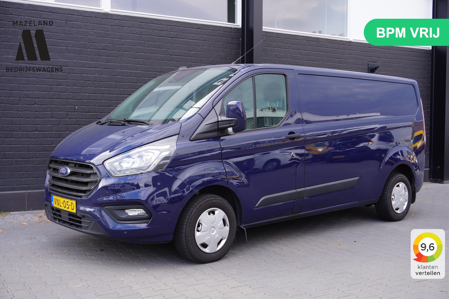 Ford Transit Custom - 2.0 TDCI 130PK L2 EURO 6 - Airco - Navi - Cruise - €12.900,- Excl. - AutoWereld.nl