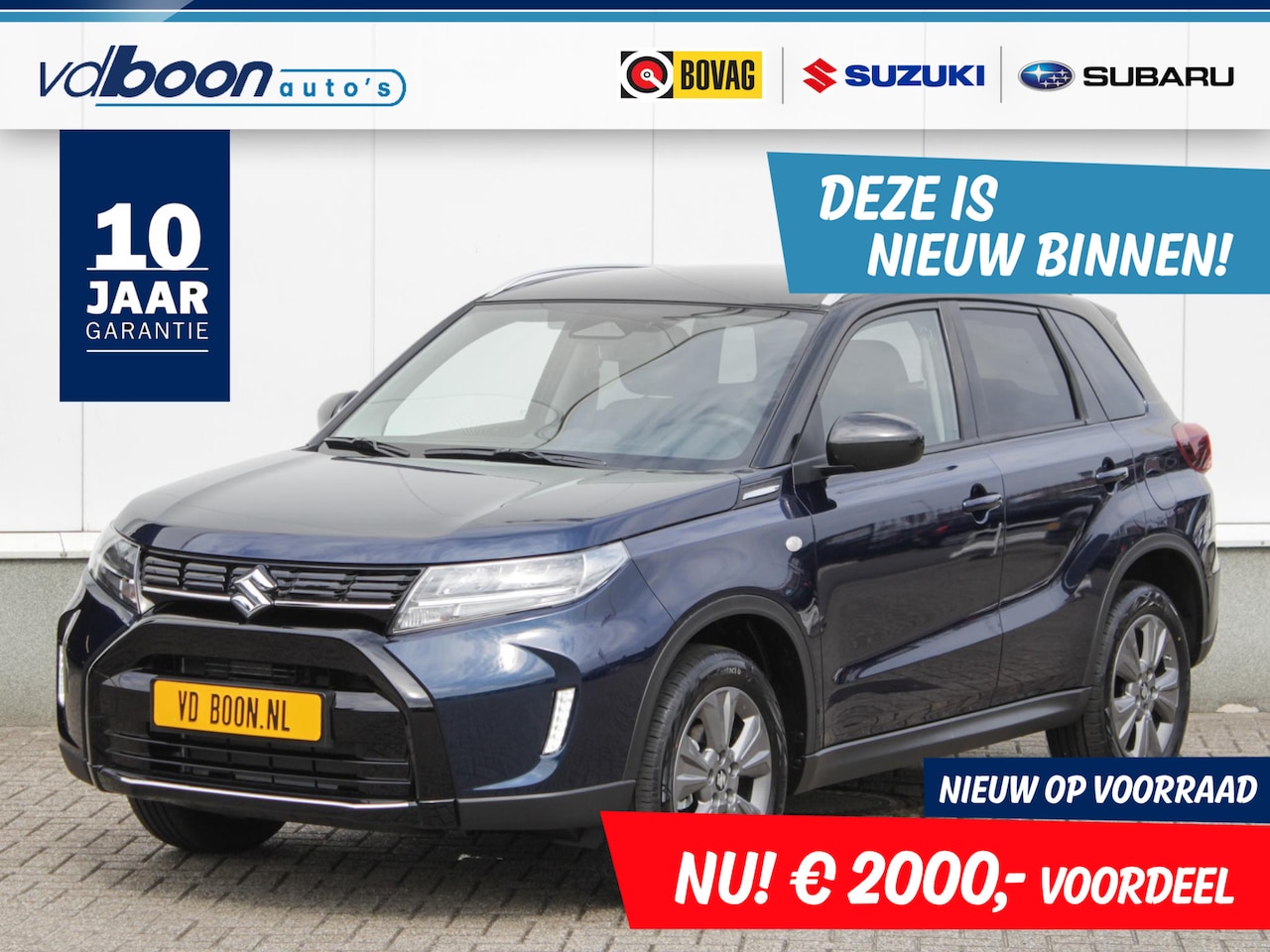Suzuki Vitara - 1.4 Boosterjet Select Smart Hybrid | Snel rijden! - AutoWereld.nl