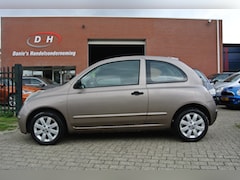 Nissan Micra - 1.2 ELLE airco apk 04-08-2027 inruil mogelijk nap