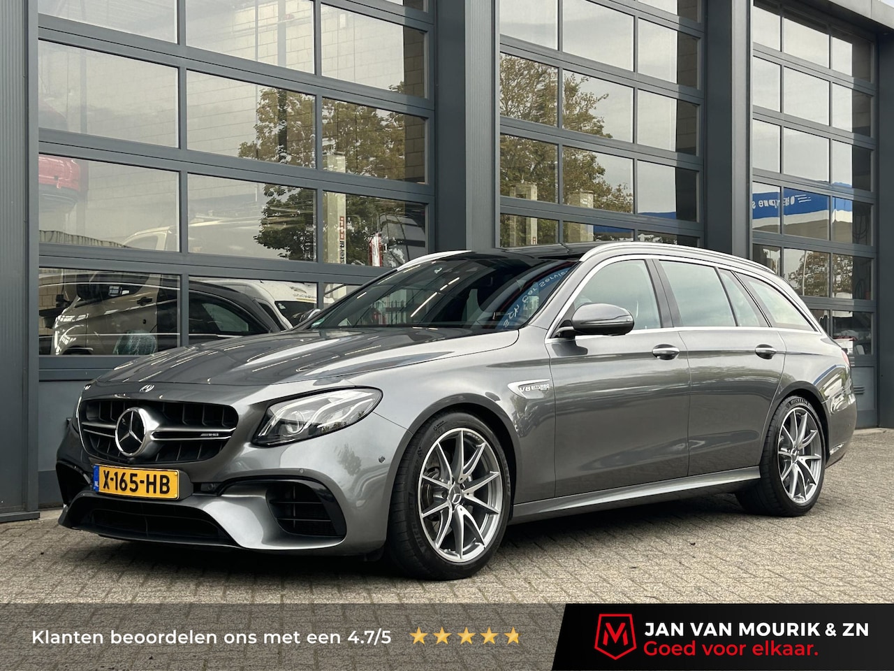 Mercedes-Benz E-klasse Estate - AMG 63 4MATIC Premium Plus | Panoramadak | Stoelkoeling | Burmester - AutoWereld.nl