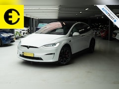 Tesla Model X - Plaid AWD 6p. 100kWh | SOH 89.9% | Wit leder | 1020 PK | Incl.BTW