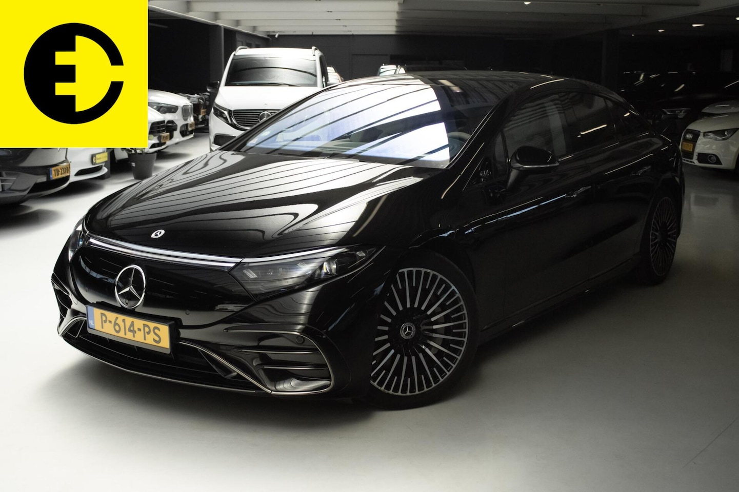 Mercedes-Benz EQS - 580 4MATIC AMG Line 108 kWh |SOH 95.4% | Stoelverkoeling | Panorama dak | Incl.BTW - AutoWereld.nl