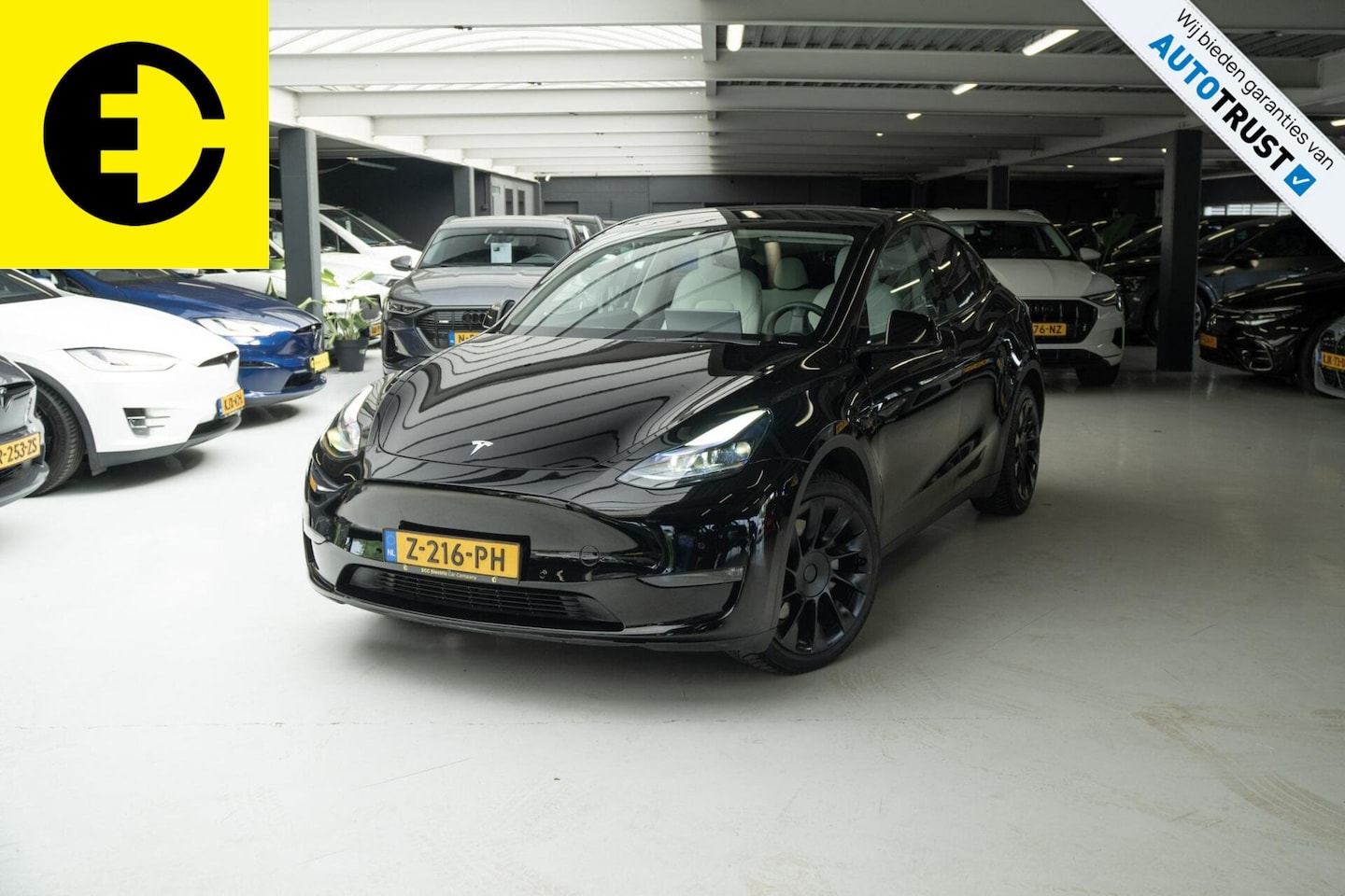 Tesla Model Y - Long Range AWD 75 kWh | SoH 89,6% | Trekhaak | FSD T.W.V. €7.500 | Incl.BTW - AutoWereld.nl
