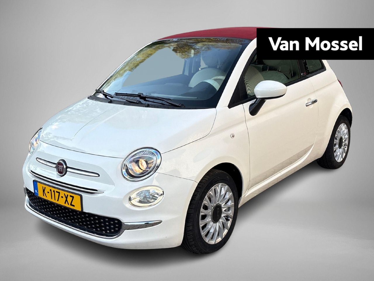 Fiat 500 C - 1.0 Hybrid Lounge | Airco | Navigatie| Parkeersensoren - AutoWereld.nl