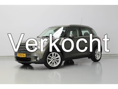 MINI Countryman - 1.6 Cooper Chili 123PK, RIJKLAAR | DEELS LEER | PARK.SENSOREN | CLIMATE CONTROLE | STOELVE