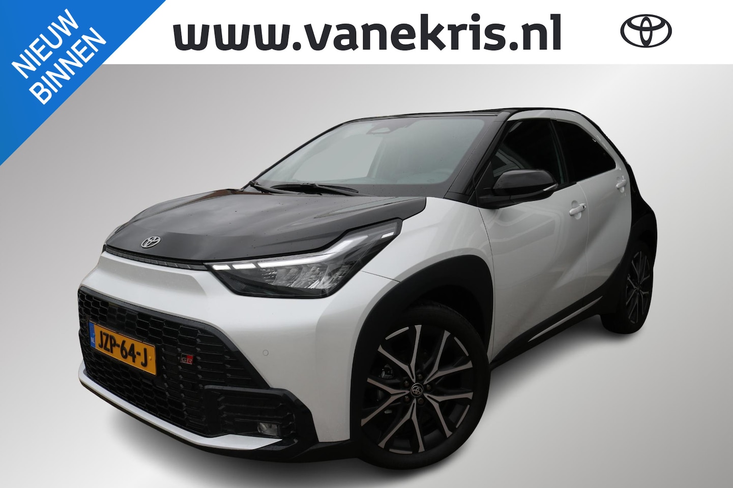 Toyota Aygo X - Hybrid 115 Hybrid GR Sport , Stoelverwarming, JBL audio met Subwoofer, Keyles entree, Sued - AutoWereld.nl