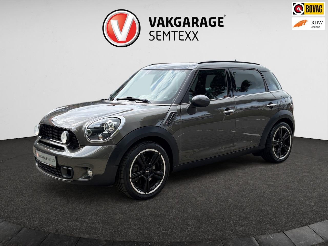 MINI Countryman - 1.6 Cooper S Chili | Union Black verl. |Cruise | Clima | Leder | Navi | PDC Achter | Verw. - AutoWereld.nl