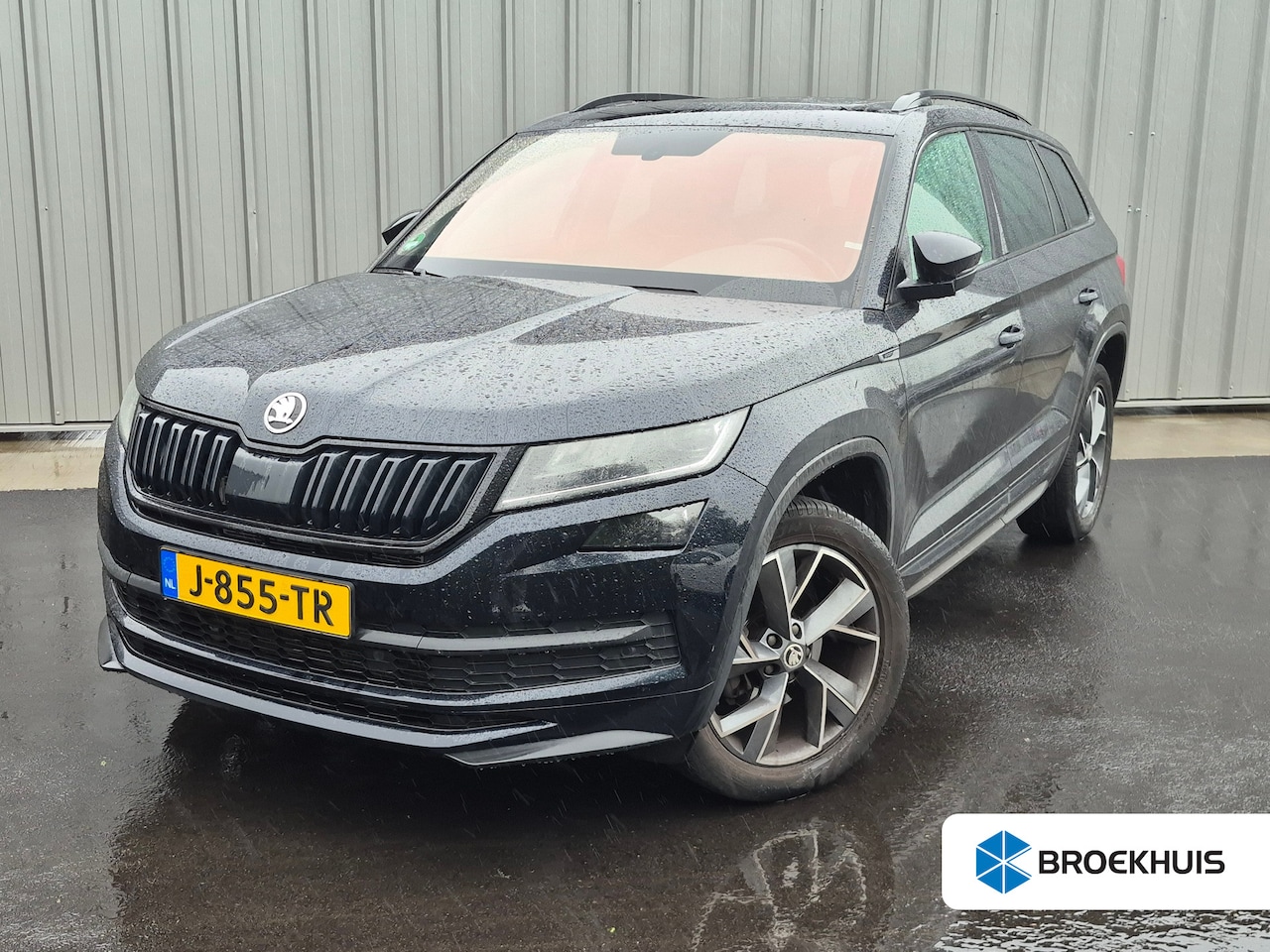 Skoda Kodiaq - 1.5 TSI Sportline Business 150Pk DSG/AUTO | Elektr glazen pano-dak | Trekhaak | Elektr ach - AutoWereld.nl