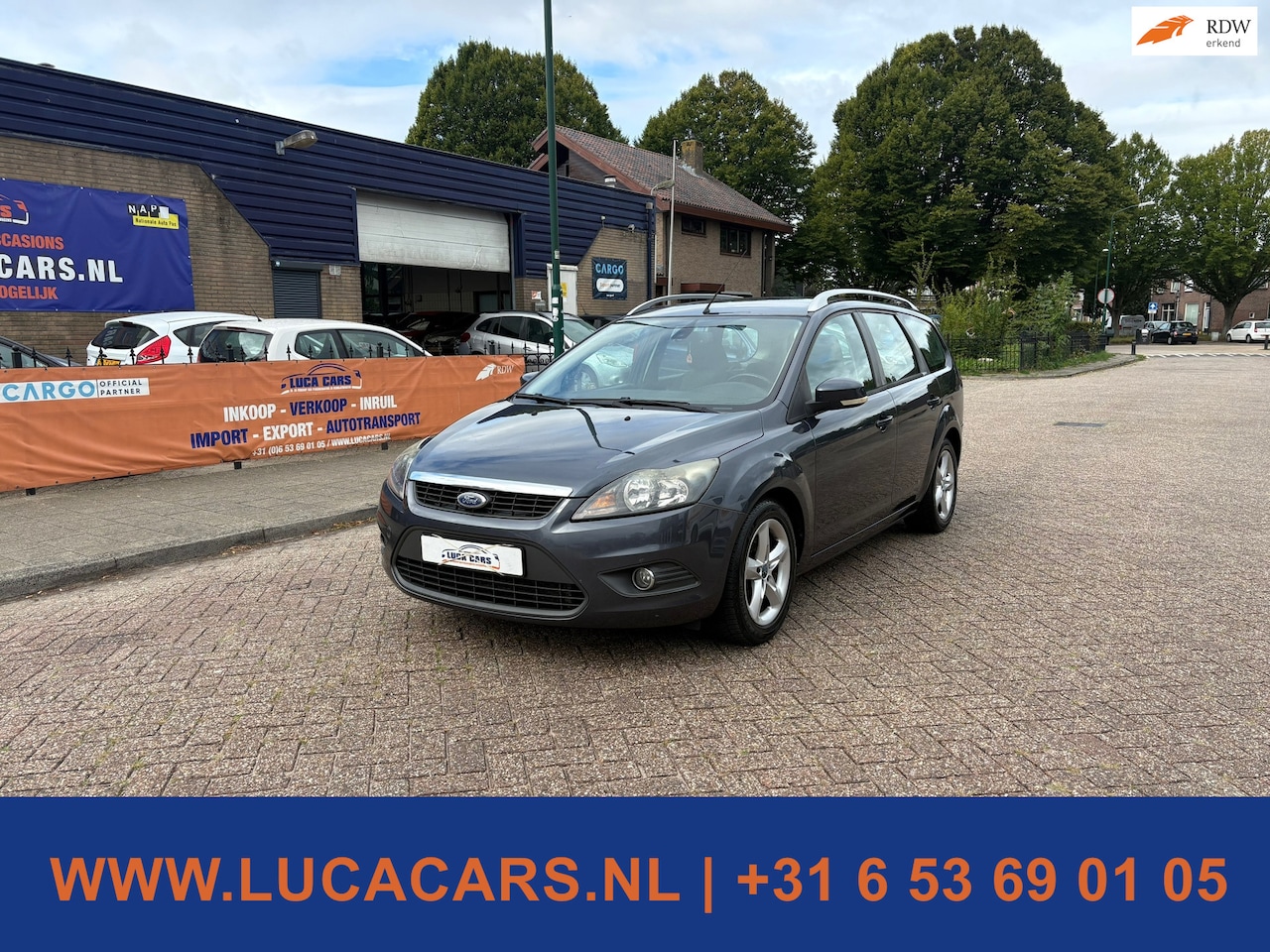 Ford Focus Wagon - 1.6 TDCi Trend Trekhaak 2X SLEUTEL + BOEKJES! - AutoWereld.nl