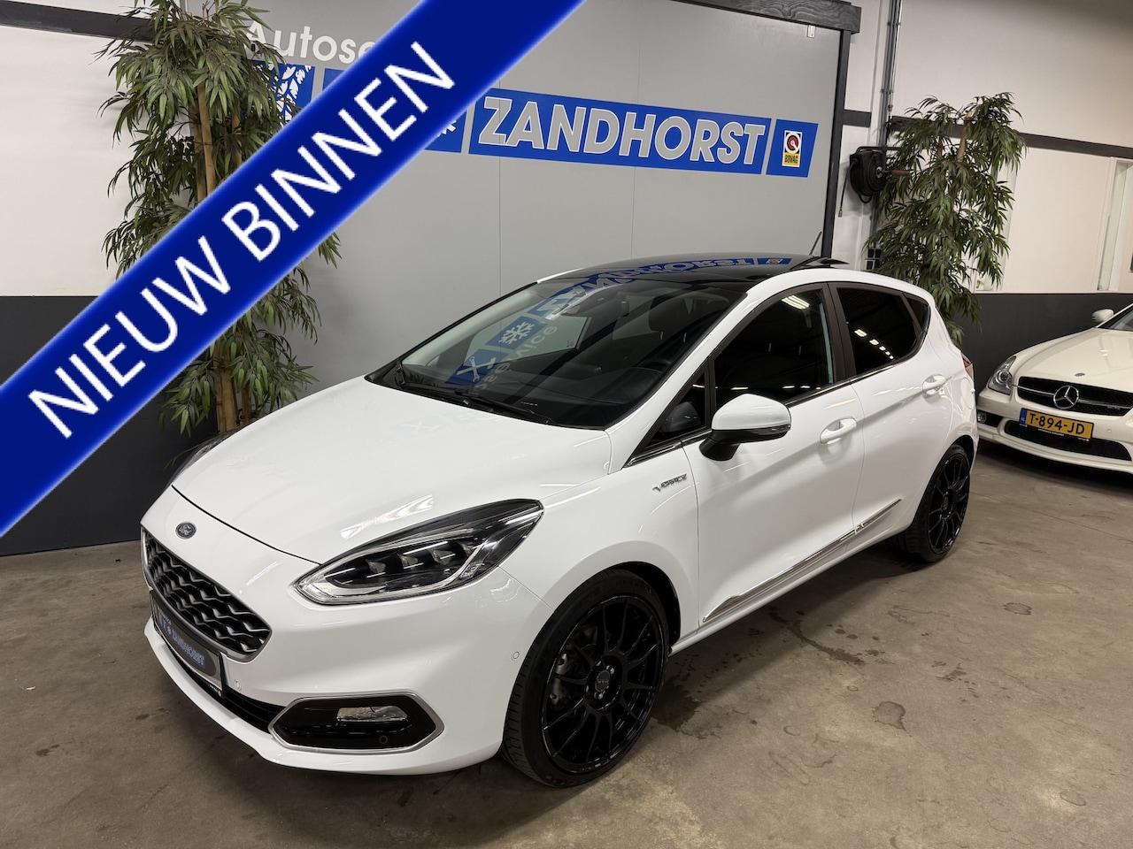 Ford Fiesta - 1.0 EcoBoost Hybrid Vignale // Pano // Vol Led - AutoWereld.nl