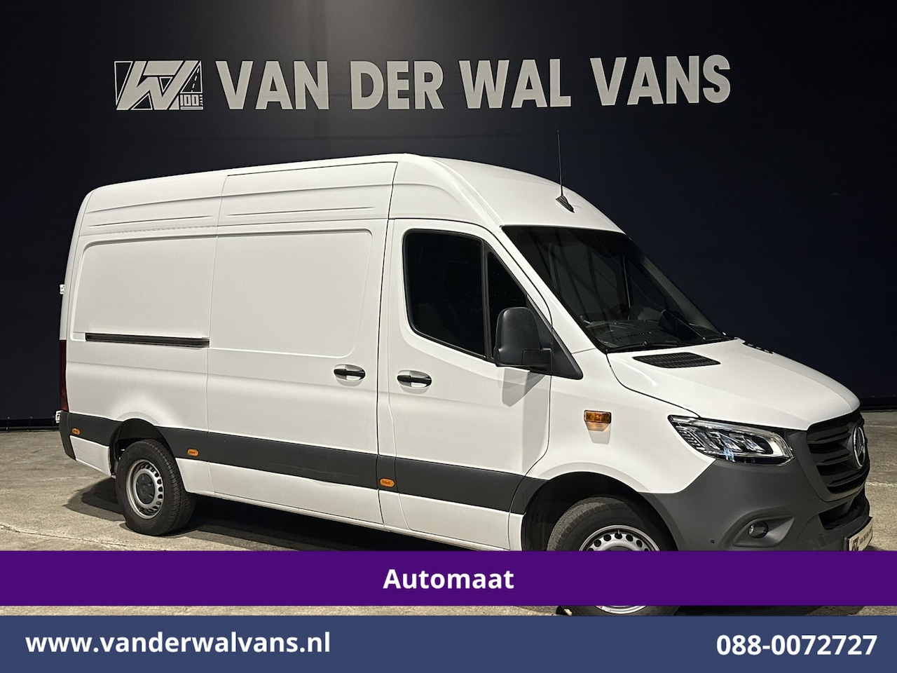 Mercedes-Benz Sprinter - 317 CDI 170pk 9G-Tronic Automaat L2H2 Euro6 Airco | Camera | Navigatie | Adaptieve Cruisec - AutoWereld.nl